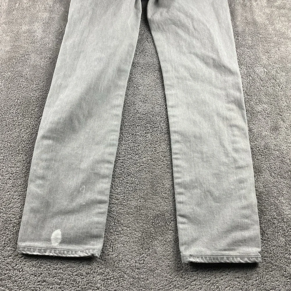 Levis 511 Slim‎ Jeans Mens 29x28 Light Gray Low Rise